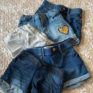 Bill pack of girls shorts